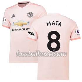 Fußballtrikots Manchester United Juan Mata 8 Auswärts Trikotsatz 2018-2019